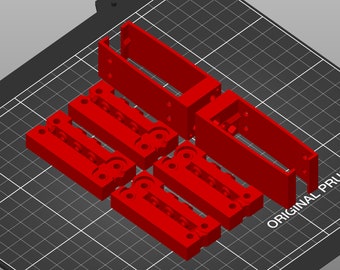 Todas (ÚNICAMENTE) las piezas de plástico para la plantilla de alisado MINI para alambre fino