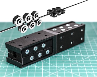 Enderezador de alambre: Plantilla de mano profesional para procesar y enderezar alambres, ideal para joyería, metalistería y bricolaje.