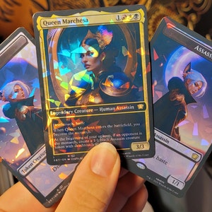 Custom MTG Cards - Special Foils - Shattered Glass - Etsy