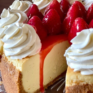 Perfect New York Strawberry Cheesecake Recipe (DIGITAL DOWNLOAD ONLY)