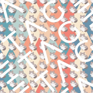 PATTERN CAT 2.0 for Scrapbooking