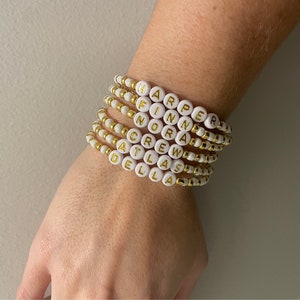 Custom name bracelet