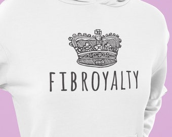 Fibromyalgia Hoodie, Fibroyalty Cute Spoonie Sweatshirt, Chronic Pain Invisible Illness Awareness, Hidden Disability, Fibro Warrior Gift