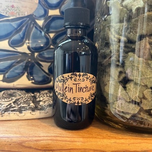 Mullein Tincture with Dropper