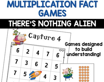 Multiplication Fact Games | Practice for Building Understanding and Fluency