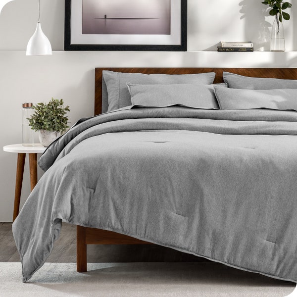 Bare Home Bedding Set - Comforter and Sheet Set- Cationic