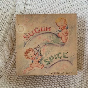 Vintage Sugar n Spice notecards