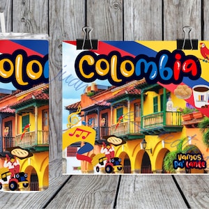 Colombia Png\ Colombia tumbler wrap