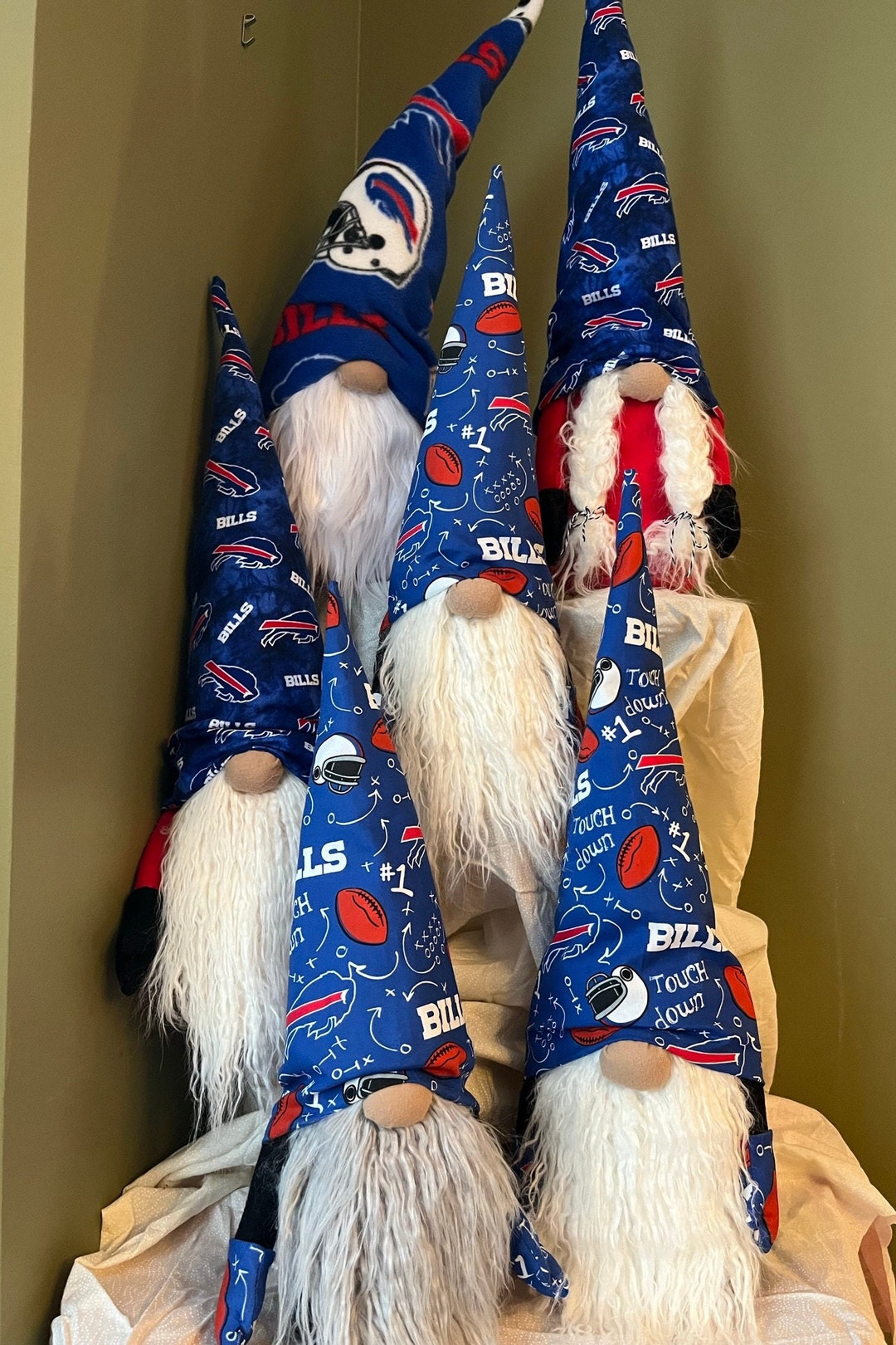 Buffalo Bills Gnome White Beard Etsy