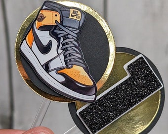 Air Jordan Cupcake Topper  - Nike Theme Party - Multiple Color Options
