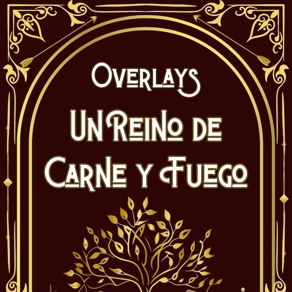 Spanish Edition  - Pack Overlays Un Reino de Carne y Fuego