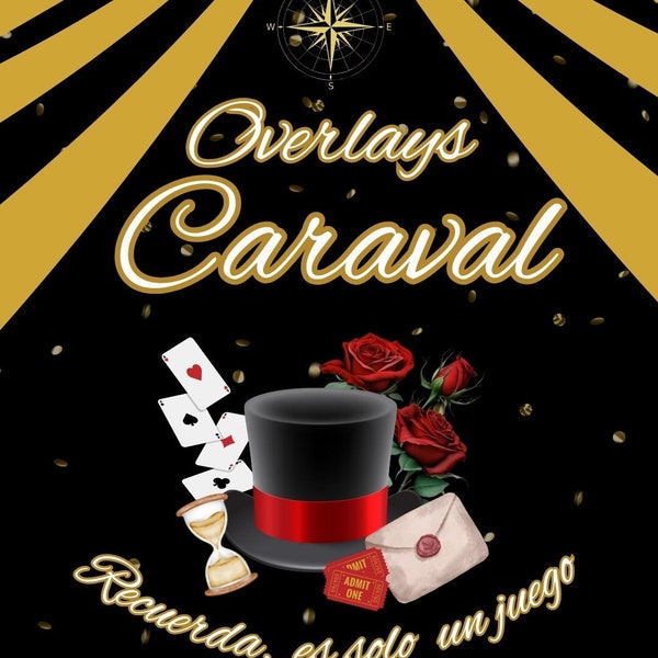 Overlays Caraval | Primer Libro en Español