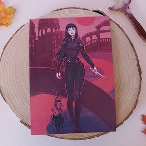 Drucken und Lesezeichen - Mia Corvere und Don Majo - Nevernight