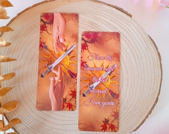 Poppy and Hawke Hands Bookmark - From Blood and Ash