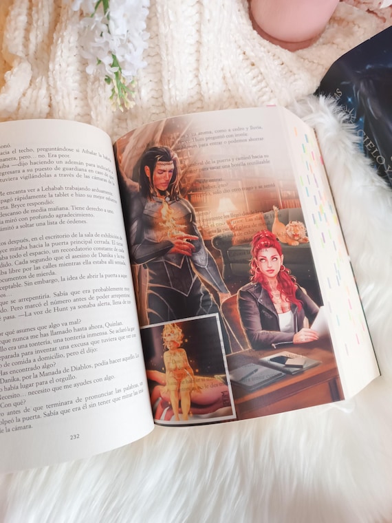 English Hardback Edition - Crescent City Page Overlays | SJM