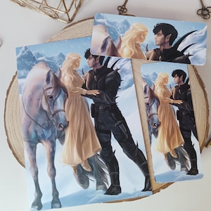 Print and bookmark - Auren and Rip - The Golden Prisoner