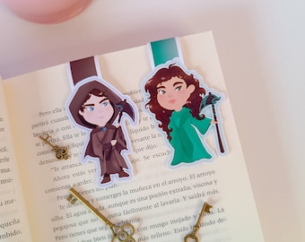 Rowan and Citra magnetic bookmarks - Siega