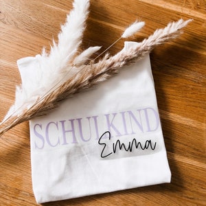 Bügelbild, Schulkind, Einschulung, personalisiert, Geschenkidee, personalisiertes Geschenk