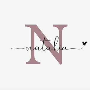 Bügelbild | Name | personalisiert
