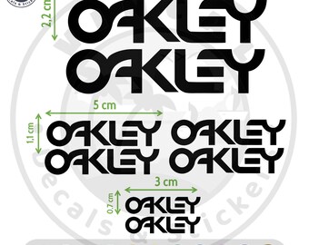 Oakley Logo Vinyl Decal Sticker