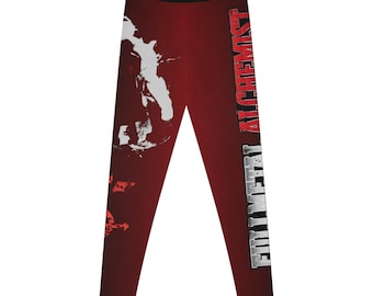 Fullmetal Alchemist Leggings: Anime Cosplay Activewear
