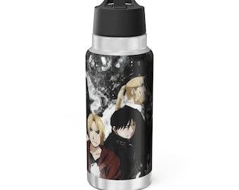 Fullmetal Alchemist Tumbler: Anime Reisebecher, Geeky Geschenk (32 oz)
