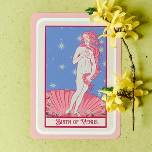 NACIMIENTO DE VENUS / Impresión de arte clásico / Arte de pared imprimible / Cartel de Venus / Descarga digital / Ideas de regalo / Cartel de moda