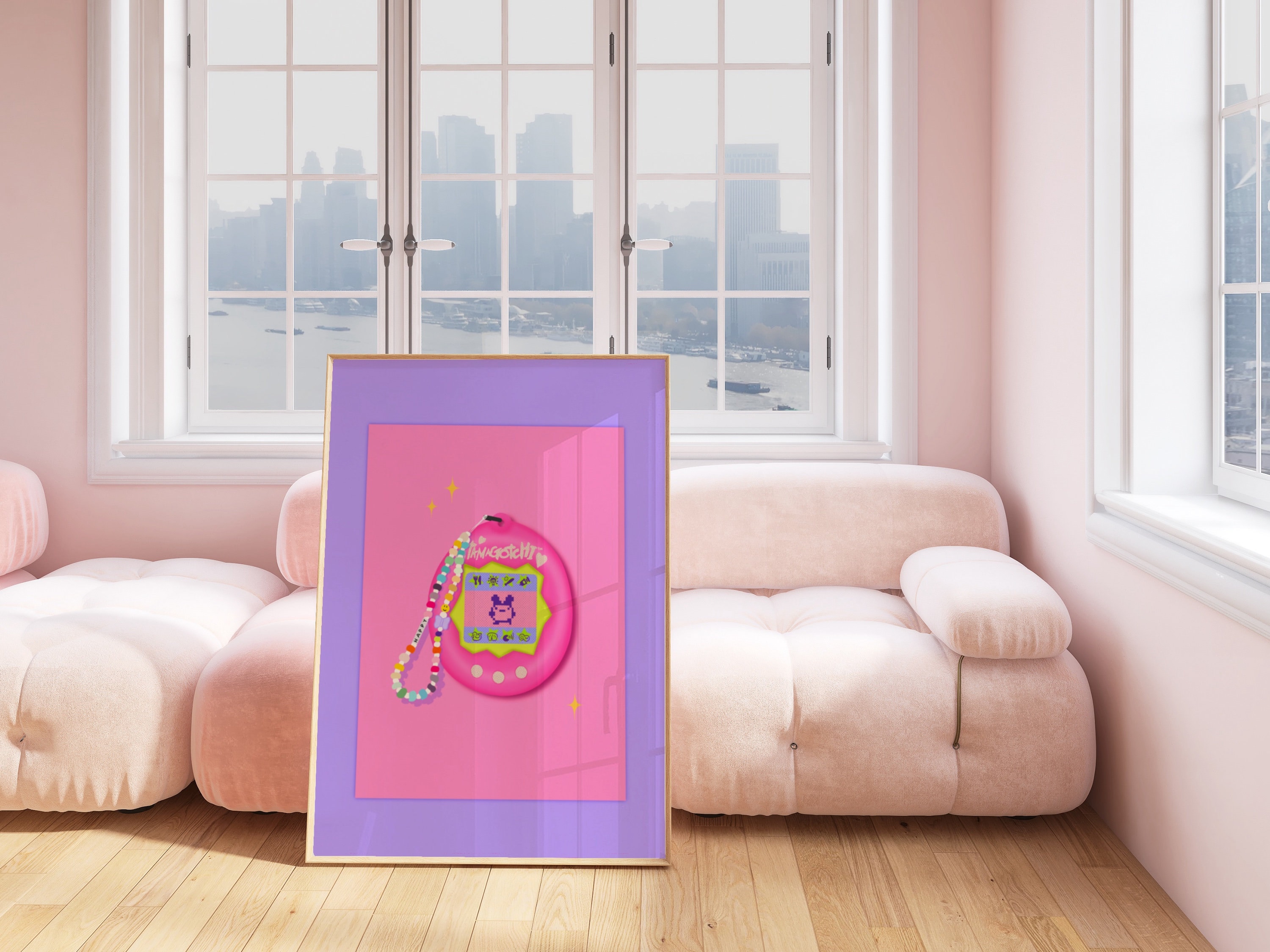 RETRO 90s Game Art Print | Printable y2k Art | y2k room decor | Nostalgic Print | Printable Art | Trendy Room Decor | 90s Nostalgia Poster