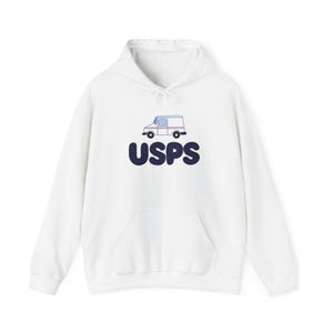 USPS Unisex Sweatshirt - Postal Worker Gift, Mail Carrier Hoodie, United States Postal Service Apparel, Mailman Pullover, USPS Employee