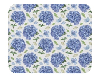 Blumen Maus Pad: Hortensie Schreibtisch Zubehör
