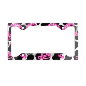 Glamoureuze metalen kentekenplaatlijst, chique autoaccessoire, perfect cadeau voor autoliefhebbers, stijlvol autodecor, ideaal voor verjaardagen en