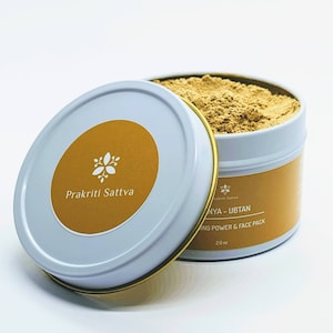 Ayurvedic Ubtan powder scrub cleanser for face & body