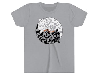Sleeper Cat Fish - Yin Yang - Youth Short Sleeve Tee