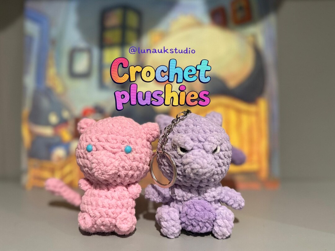 手作りかぎ針編みのあみぐるみキーホルダーぬいぐるみ 7 CM - Etsy 日本