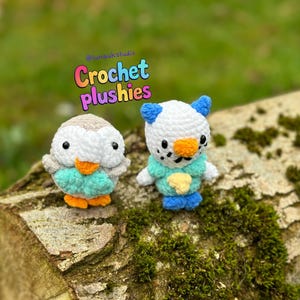 Handmade Crochet Amigurumi Keychain plushies 7CM