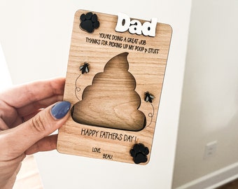 SVG Father's Day Fridge Magnet, Dog Dad Gift,Father's Day Fridge Magnet Photo Frame File | Father's Day Digital File |Laser Ready File