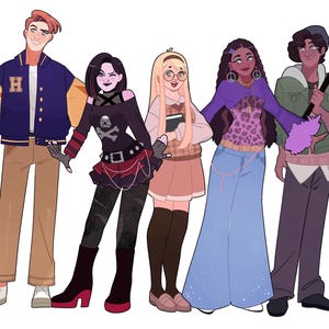 Digital Art Sketch Commission, Fanart and OC Design, Personalized Birthday and Anniversary Gift