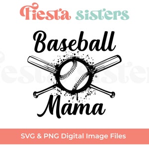 Baseball Mama PNG, Baseball Mama Sublimation, Baseball Mama SVG, Baseball Mama Sticker