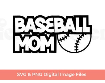 Baseball Mom PNG, Baseball Mom Sublimation, Baseball Mom SVG, Baseball Mom Sticker