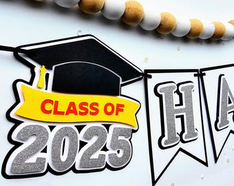 Graduation 2025 Personalized Banner | Custom Graduation Banner 2025 | Class of 2025 Graduation Banner with Name | Graduation 2025 Dec