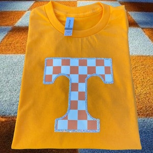 Tennessee Shirt, Tennessee Vols Shirt, Bedazzled Tennessee T Shirt,Tennessee Woman Shirt, Personalized Tennessee Fan Shirt