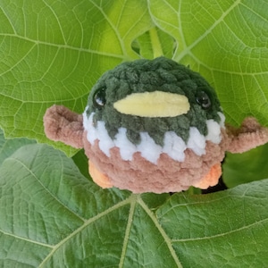 No Sew Crochet Mini Mallard