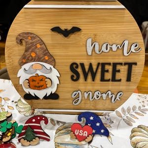 Changeable Gnome Home Decor