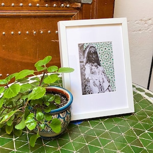 Ethnic Berber decorative painting - Berber woman - Lalla