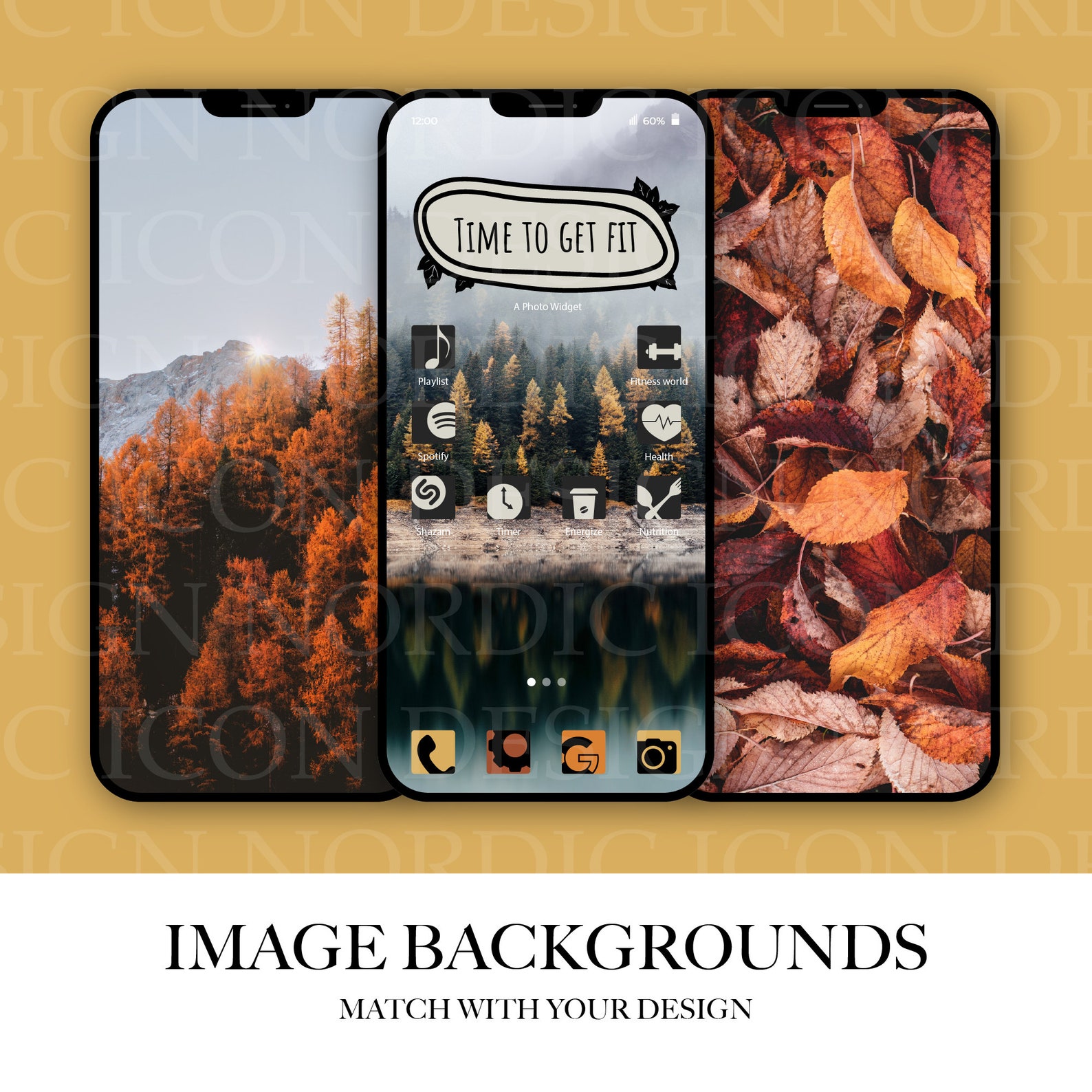 App Icon Pack Autumn Theme Icon Pack for Android and Ios App - Etsy