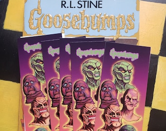 Goosebumps The Haunted Mask Unloved Ones Double-Sided Art Bookmark