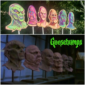 Brividi La maschera stregata per l'esposizione di lavoretti di Halloween in 3D per i non amati.