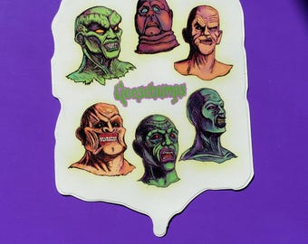 Pegatina de vinilo de Goosebumps: Los no amados