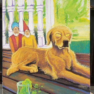 グースバンプス 90年代のテレビ番組の犬の絵