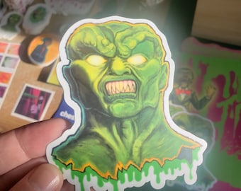 The Haunted Mask Goosebumps Die Cut Stickers 4" x 4"